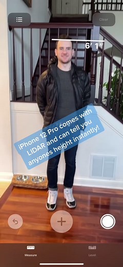 iPhone 12 Pro LIDAR: Measure Heights with Precision