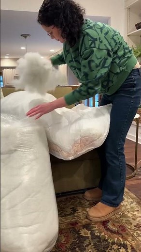 Makes Sofa Cushions Look New Again! Saggy Cushion Fix