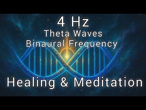 4 Hz Theta Waves | 4 Hour Deep Meditation & Inner Healing Music for Emotional Reset