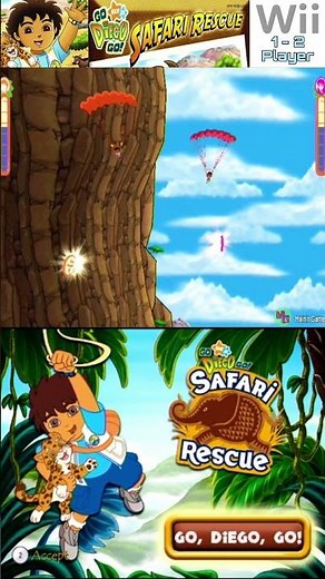 parachute racer - Go, Diego, Go! Safari Rescue adventure games - mainin game