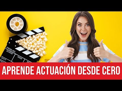 CLASES de ACTUACIÓN para principiantes | CLASES de actuacion DESDE CERO 🎭✅