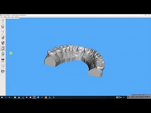 AHUECADO DE MODELO STL EN MESHMIXER