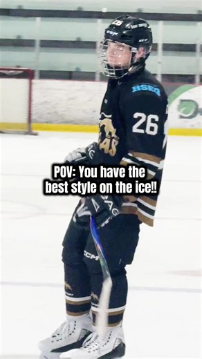 POV: You have the Best style on the ice!!#creatorsearchinsights #hockeytiktok #viral #hockey