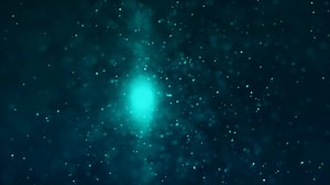 Night Scene, Underwater, Particles. Free Stock Video
