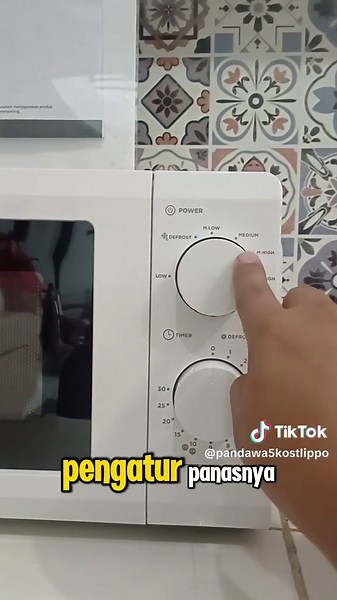 Tutorial cara menggunakan microwave pandawa 5 kost