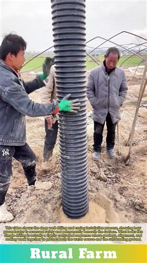 Deep Well Drilling and Casing Process Explained: Digging and Casing a Water Well Casing Install