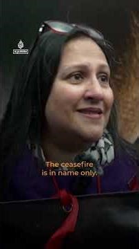 ‘Red Ribbon’ vigil for Palestinian prisoners held by Israel | AJ #shorts