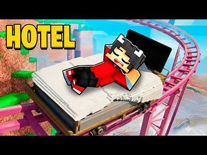 Overnatter På Det Dummeste Hotel I Minecraft!