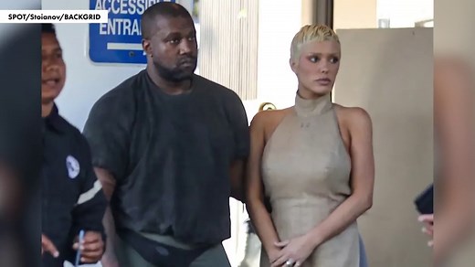 Bianca Censori sports sexy silver cutouts during coffee run with husband Kanye West