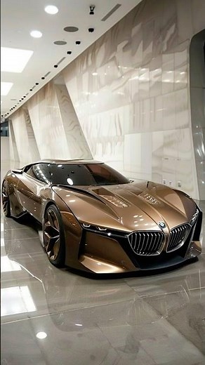 The BMW M7: Unleashing the Epic Golden Power!