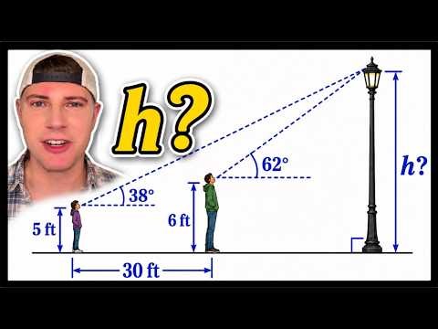 Classic Lamppost Math Question