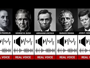 Real Voice of All US Presidents (1885 - 2024)