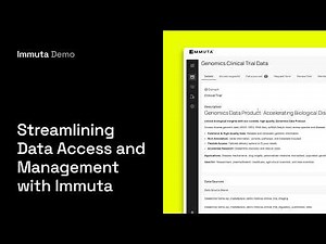How to Streamline Data Access and Management with Immuta