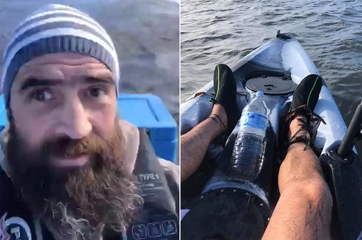 Heartbreaking video shows stranded kayaker’s final moments