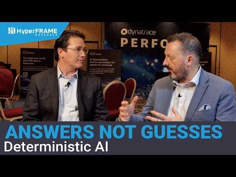 Deterministic AI in Action: How Dynatrace Delivers Answers, Not Guesses