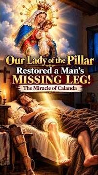 Our Lady of the Pillar restored a Man’s Missing Leg! The Miracle of Calanda