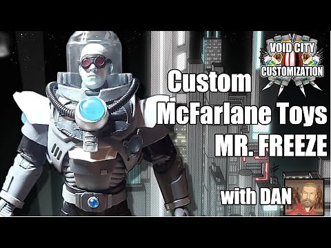 Custom McFarlane DC Multiverse MR. FREEZE Action Figure