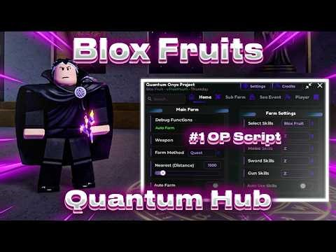Blox Fruits Script Hack GUI - No Key & Free, Auto Farm, Mastery Farm, Auto Dungeon, Fast Attack