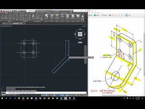 True Projection and Auxiliary View in AutoCAD 2019