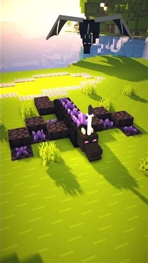 Minecraft ender dragon full tutorial #minecraft # shorts #viral #buildhack