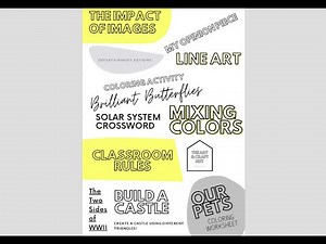 Rainy Day, Spare Time - 50 Primary School Worksheets - For All Students' Interests & Abilities | Teaching Resources