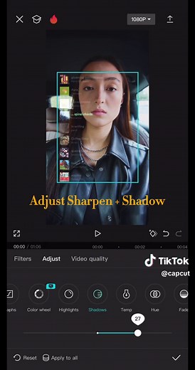Press play ⏯️ learn how to recreate this easy music overlay tutorial on capcut #capcuttutorial #cccreator #capcutoverlay