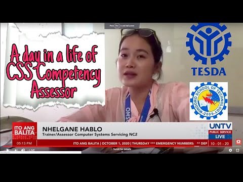 TESDA Competency Assessor|A day in a life vlog|Computer Systems Servicing NC II National Assessment