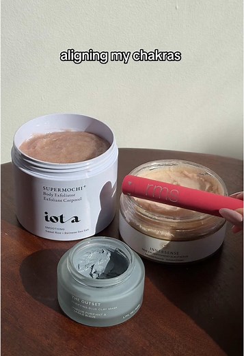 Your skin goals should be aligned, too. These smoothing and purifying clean formulas will renew you from your crown to your solar plexus and beyond. @The Outset , @Innersense Organic Beauty , and @iota - Nutritional Bodycare .