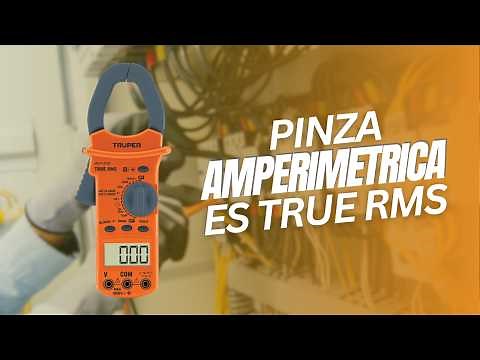 Pinza amperimétrica Truper 10404 / MUT-202 | Revisión y pruebas