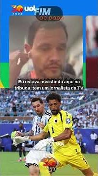 "VOZINHA LEAVES THE WORLD CUP AS THE BEST GOALKEEPER WITH HIS FEET", RODRIGO MATTOS