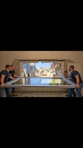 Turning a Wall Into a Real-Life CS:GO Window 🤯 #shorts #gaming #csgo #counterstrike #gamingsetup