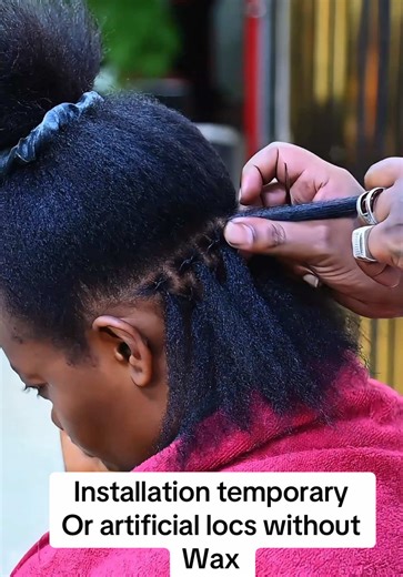 Protective Hairstyle for Long Hair: Temporary Locs