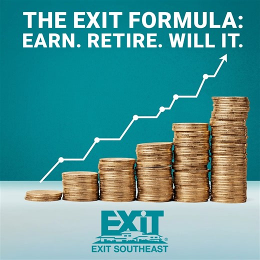 With the EXIT Formula, you get the opportunity for a true retirement,...
