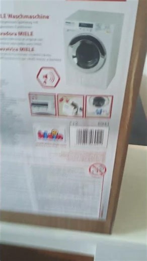Unboxing the miele washing Machine toy