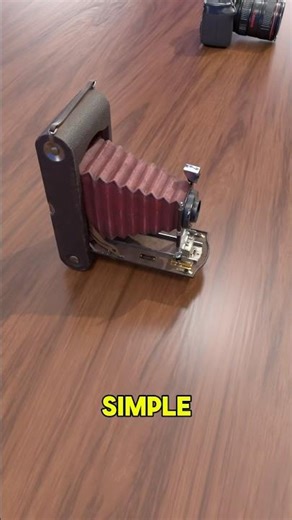 Old camera, VS digital camera .camera comparison