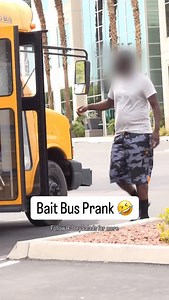 Bait Bus Prank 🤣 #Pranks #JoeySalads #BaitPrank | Joey Salads