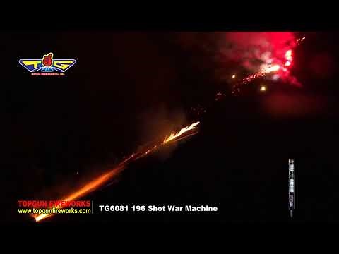 196 shot War Machine (roman candle barrage) TG6081