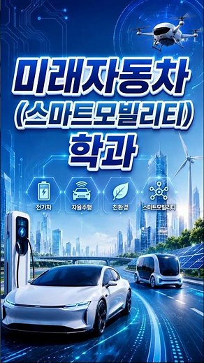 자율주행·전기차 시대의 핵심 학과 | 미래자동차(스마트모빌리티)학과