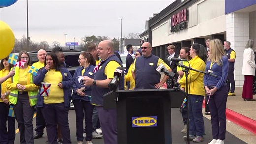LIVE: Huntsville celebrates the opening of IKEA with grand opening ceremony | FOX54 News Huntsville