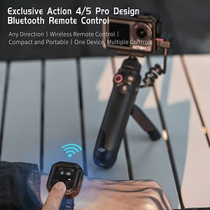GPS Bluetooth Remote Control for DJI Osmo Action 5 Pro/4 Cameras - 25M Range Smart Camera Controller Action Accessories