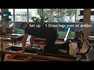 Hip Flexor strength and control on reformer