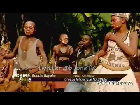 Original Congolese Rhumba danced by a Traditional Band, Bayaka Ethnic Group