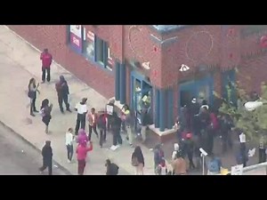 Protesters rioting, looting pharmacy in Baltimore