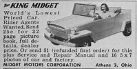 Midget Motors -- maker of the King Midget automobile