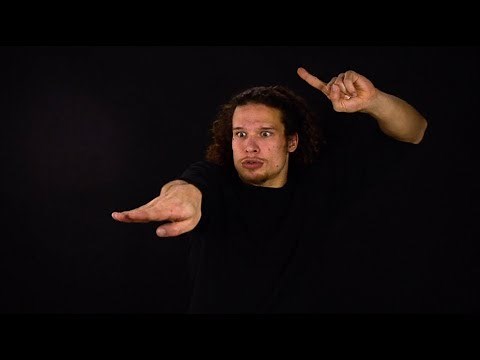 Deaf Man's ASL Storytelling, "Lightning Bolt"