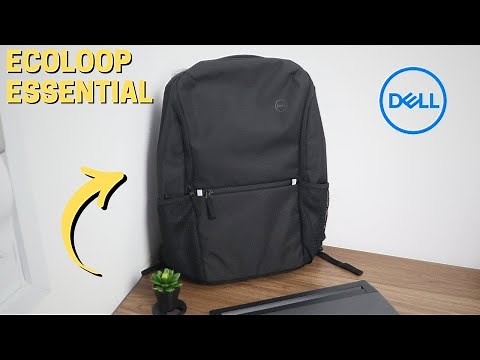 DELL ECOLOOP ESSENTIAL 14-16 Laptop Backpack - Unboxing and First Impressions