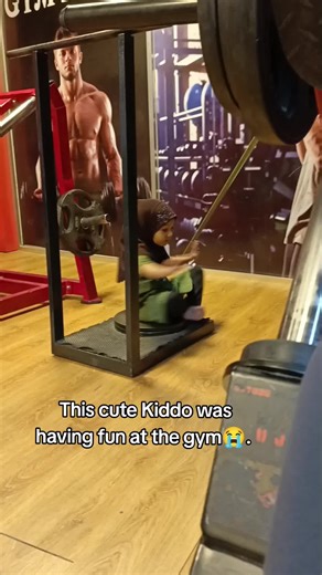 Ahh this made my day #fyp#foryou#foryoupage#gym #gymtok #cute