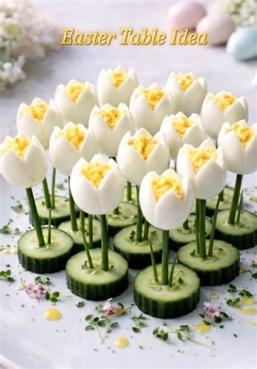 Easter Deviled Eggs: A Unique Spring Table Idea