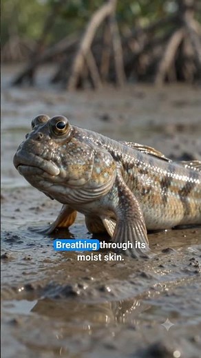 This Fish Walks on Land! 😱 The Incredible Mudskipper Explained