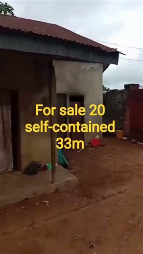 for sale 20 self-contained at Abraka Delta state 33m #propertyhunters #propertyforsale